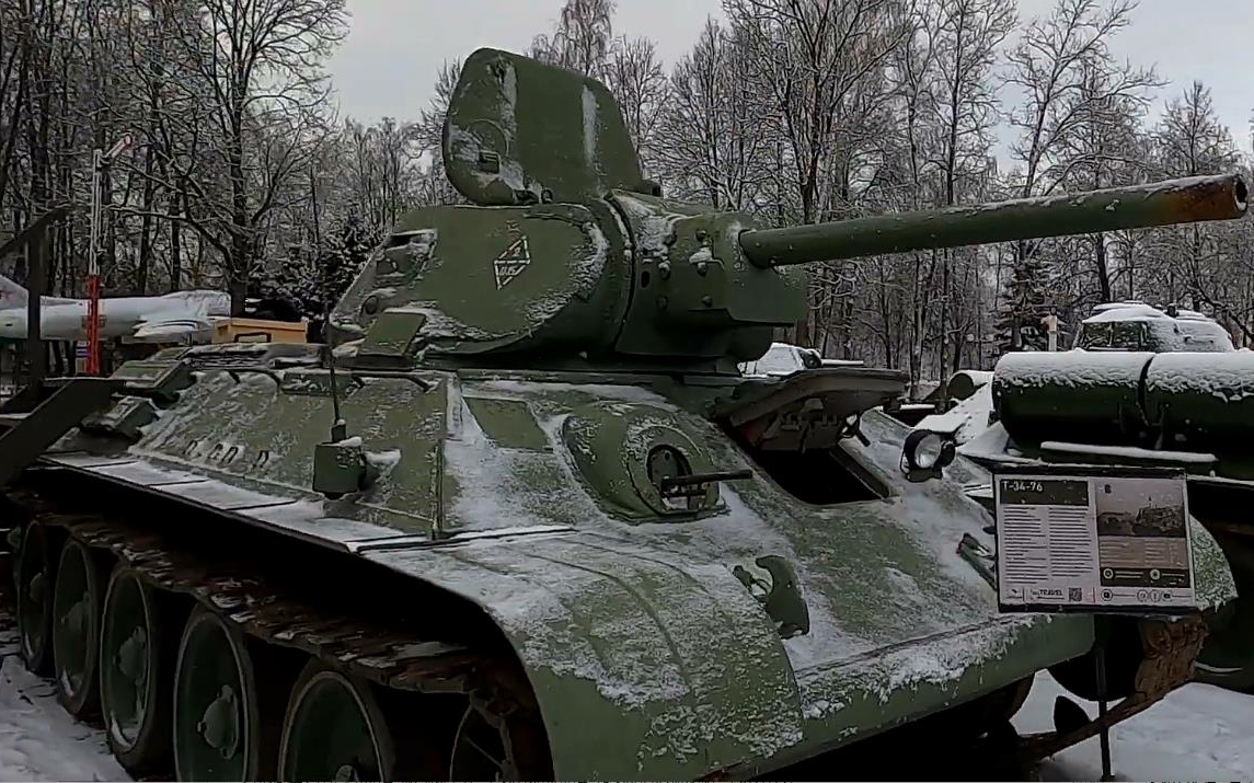【卫国战争】红军装甲坦克部队绝对主力 - t-34中型坦克(76毫米/f-34