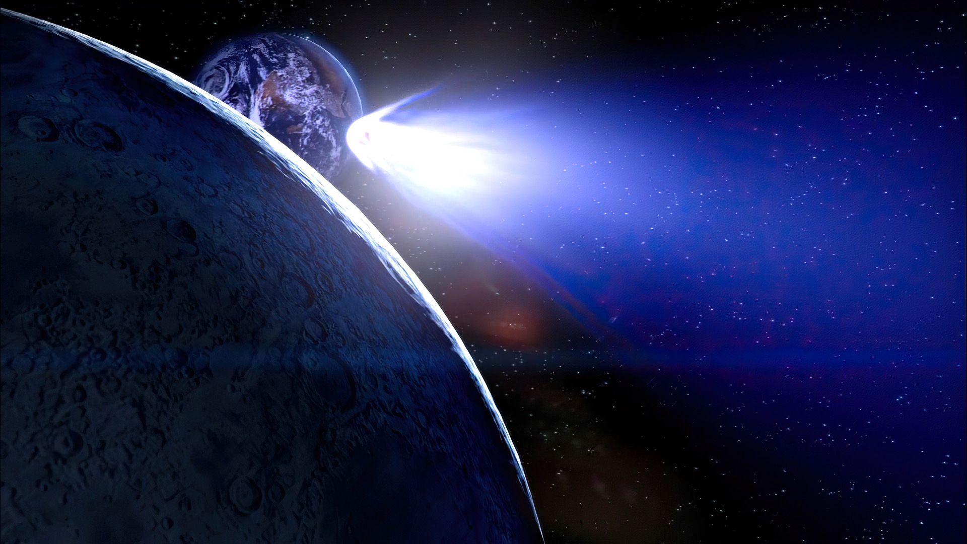 1《4400第一季》一颗彗星就要撞击地球,却不知这时外星飞船