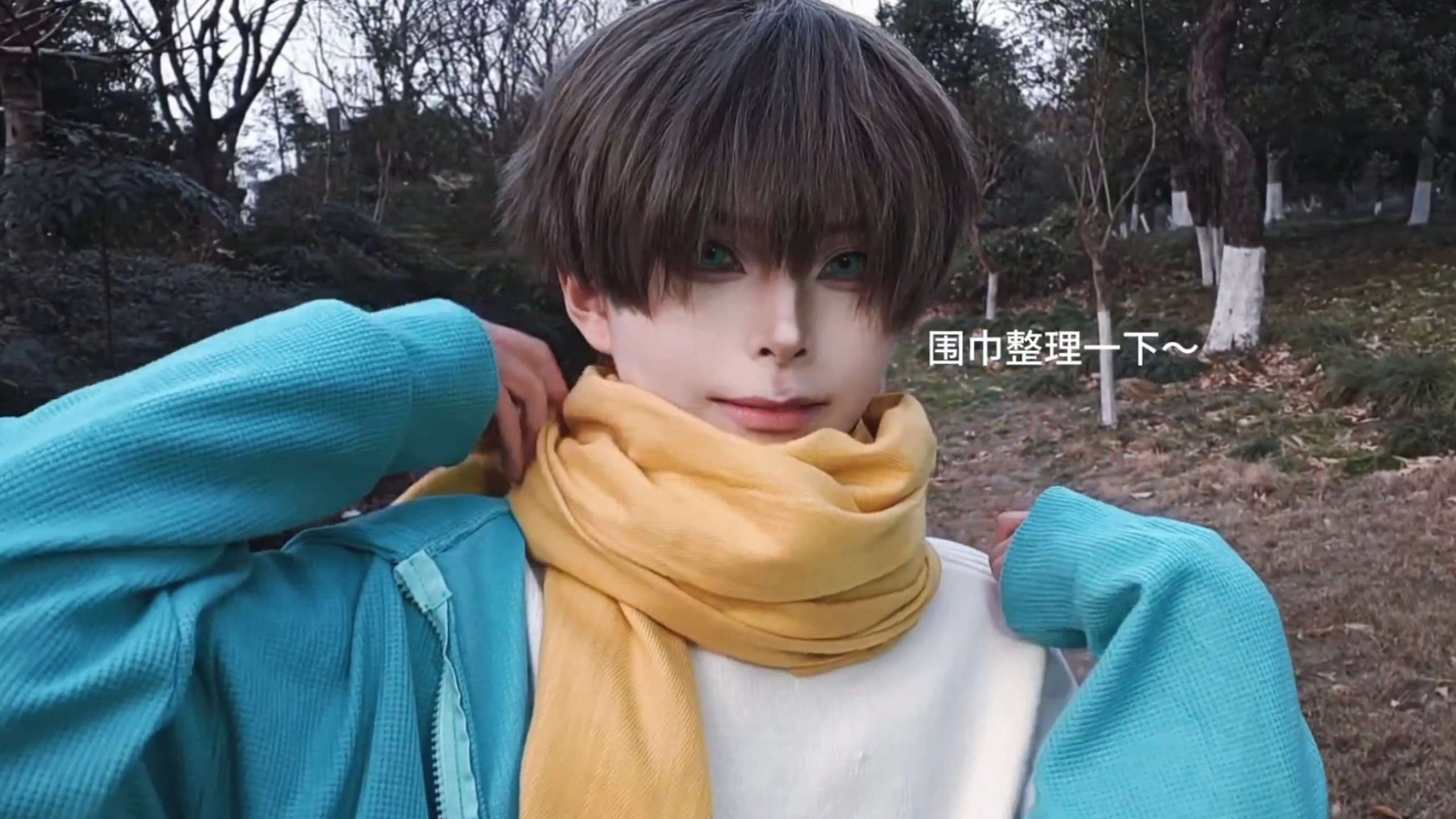 拍摄花絮 4)摆的cen不会摆造型