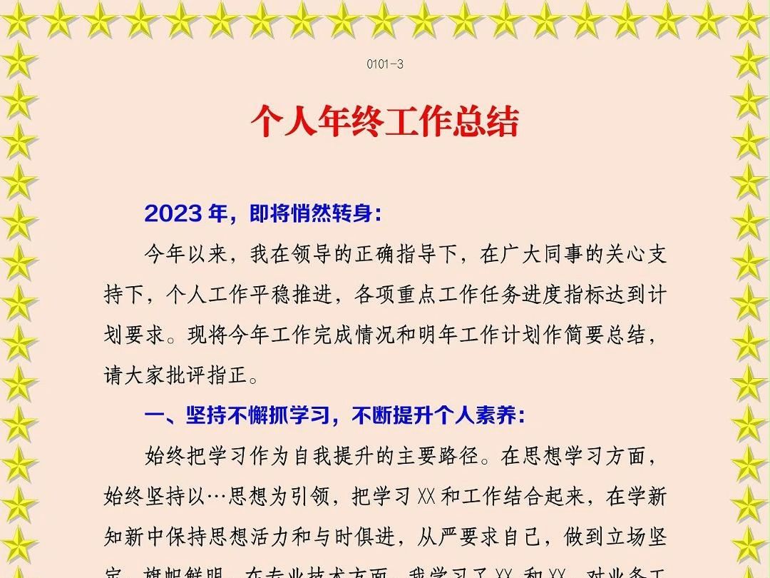 个人业绩总结 B站