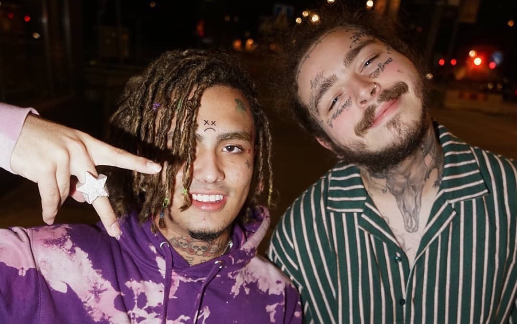 lilpump送postmalone項鍊是基友就要把你掛在脖子上