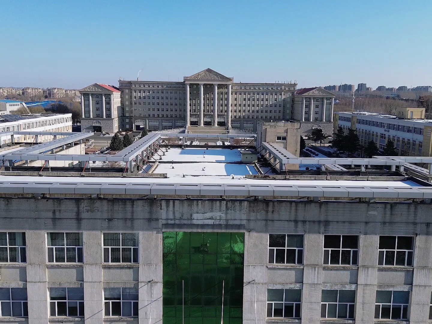 2024年冬 放假的校园《吉林农业大学》
