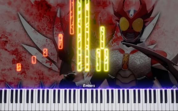 [图]【特效钢琴】"仮面ライダーAGITO"假面骑士AgitΩ主题曲