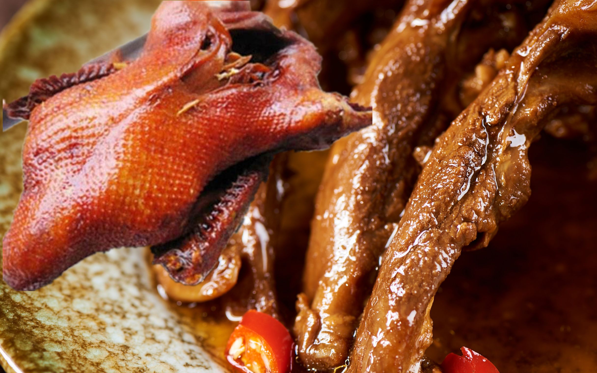 潮汕卤鸭,家里做的才是最正宗,一起去看看,食材很关键_哔哩哔哩 (゜