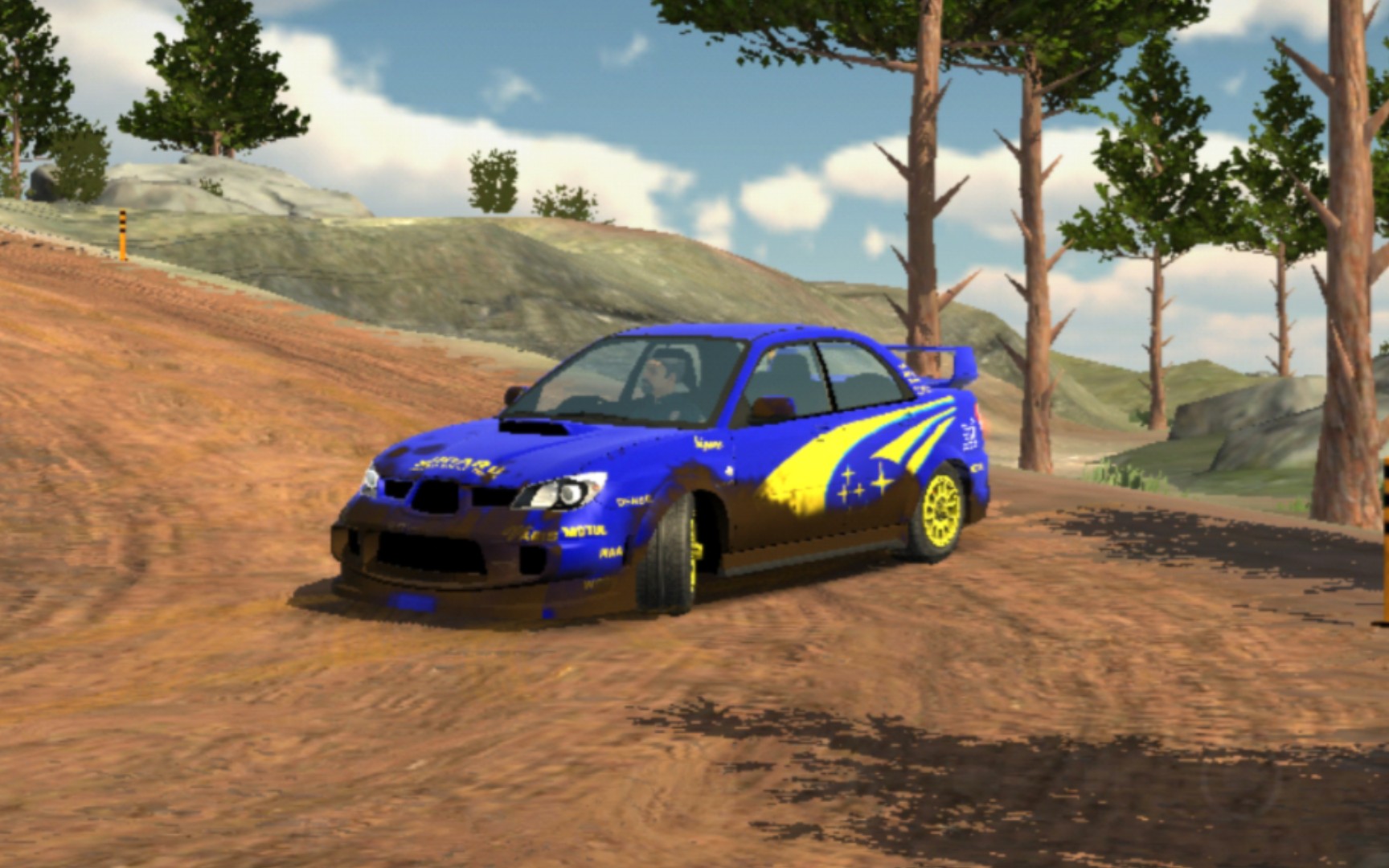 【car parking】斯巴鲁翼豹拉力涂装展示