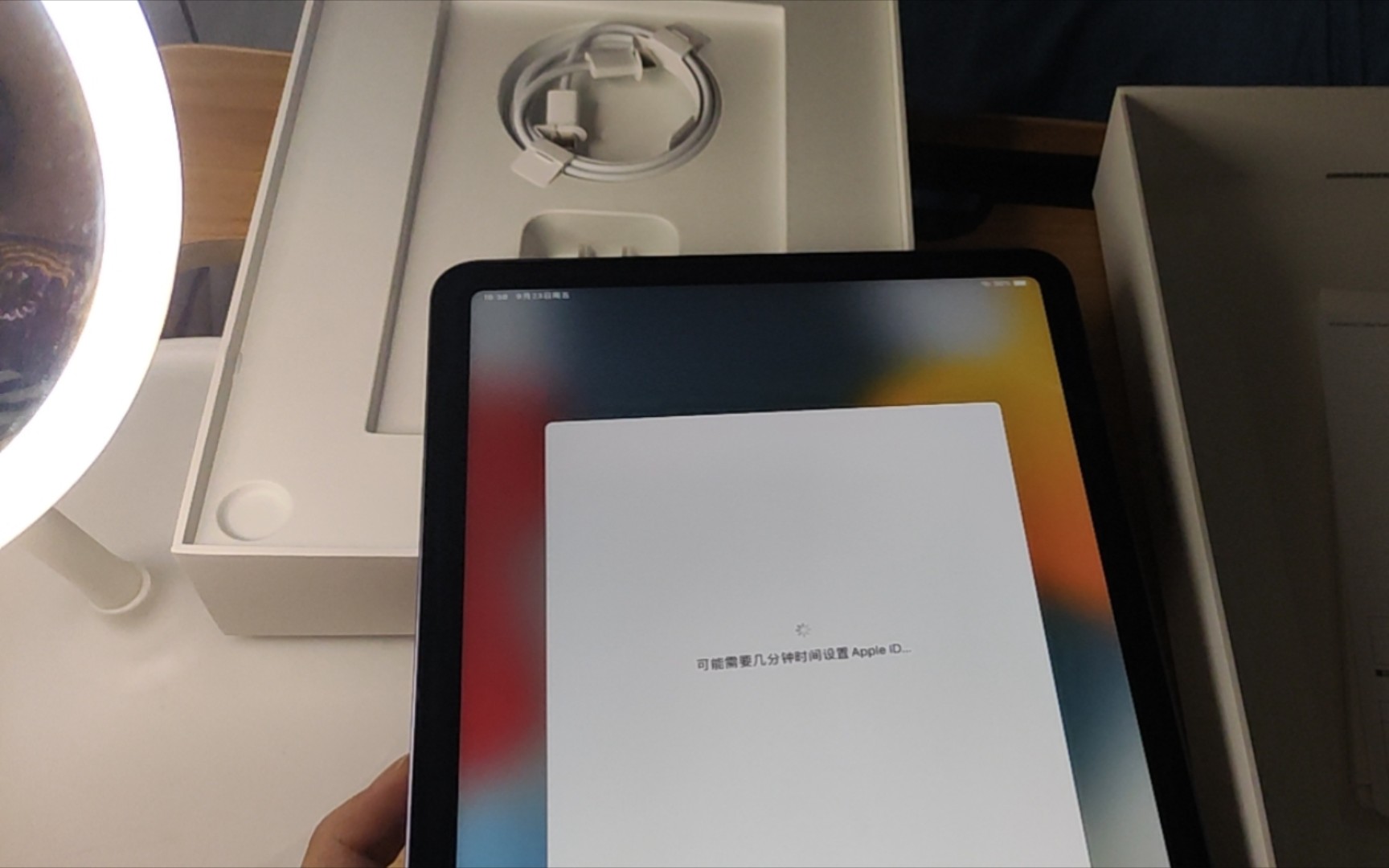 赶上最后一波教育优惠的尾巴ipad air5开箱!