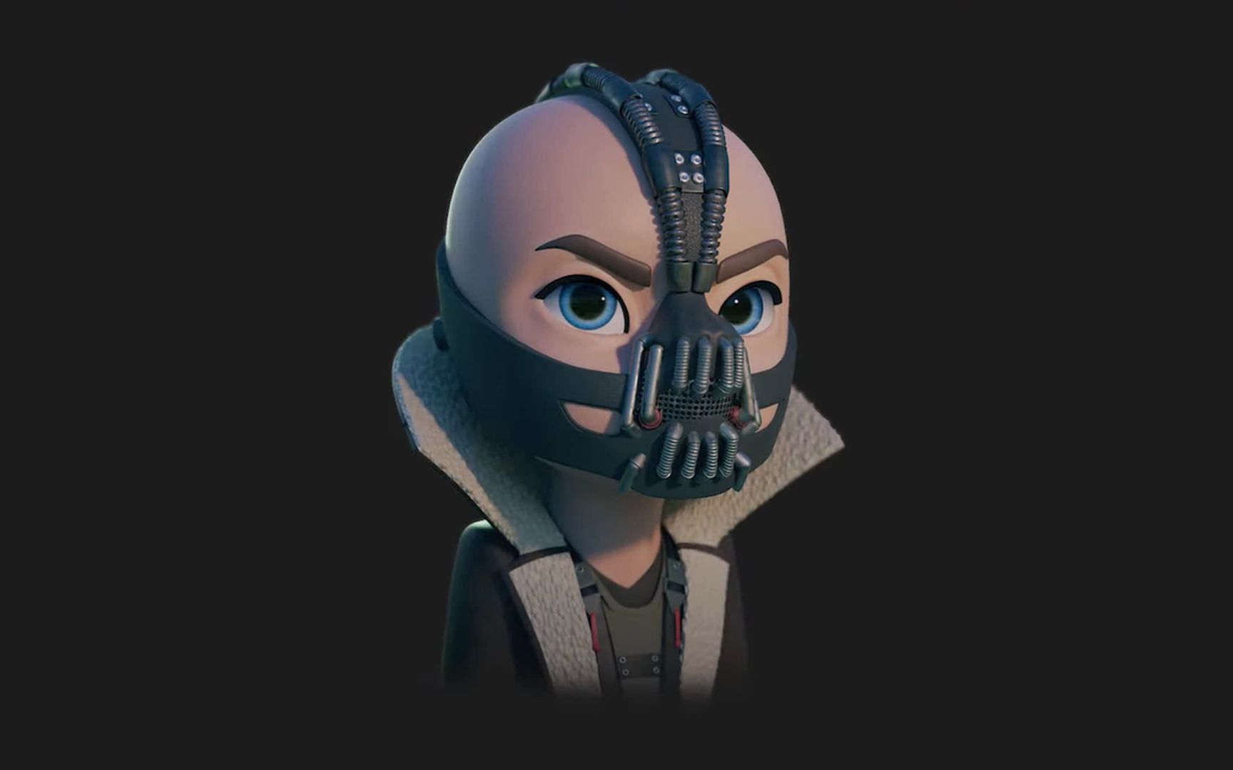 这么萌的【蝙蝠侠】贝恩你见过吗?耗时一周的作品