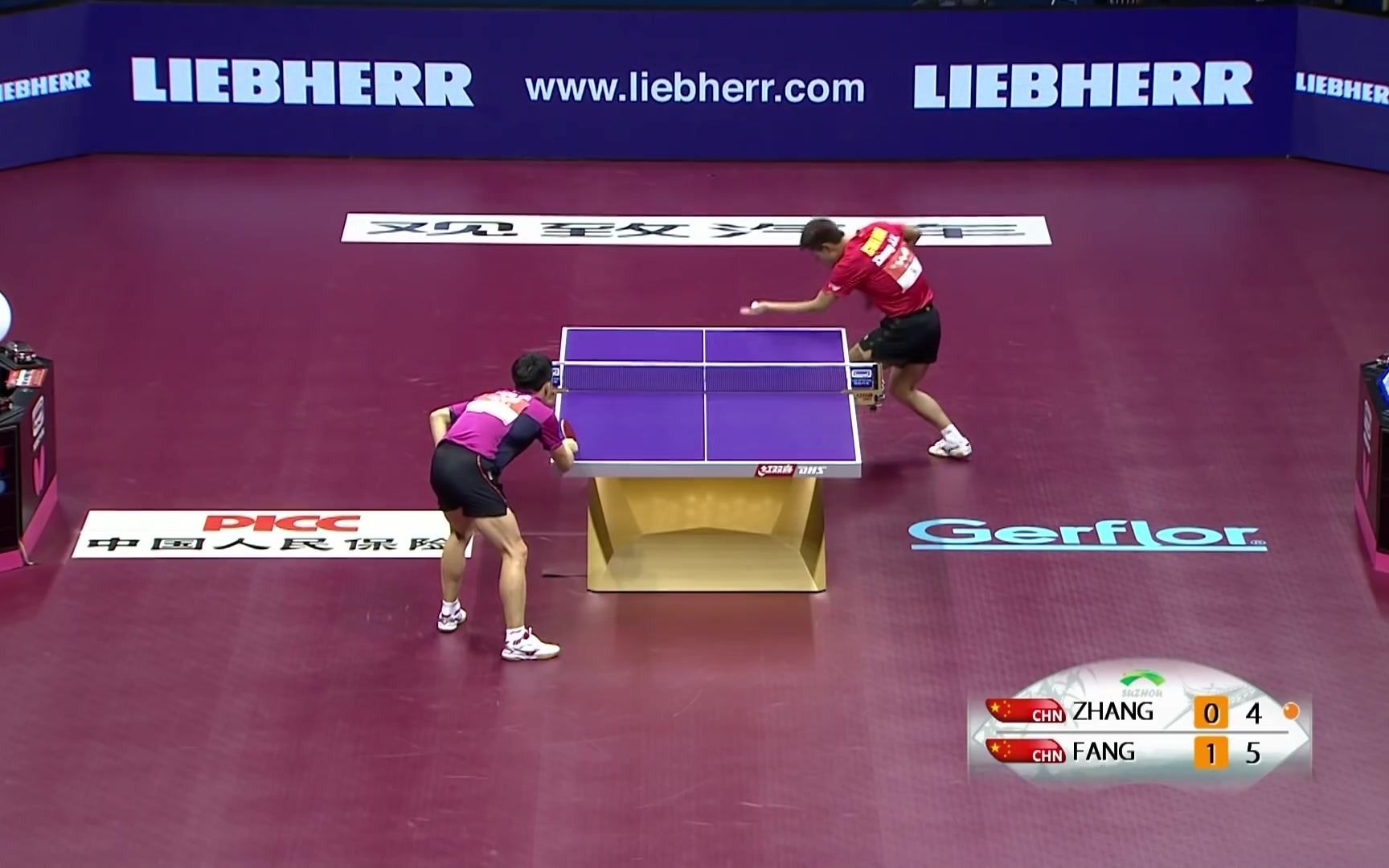 [图]张继科VS方博 2015 WTTC MS-SF Zhang Jike - Fang Bo 1080P 无水印