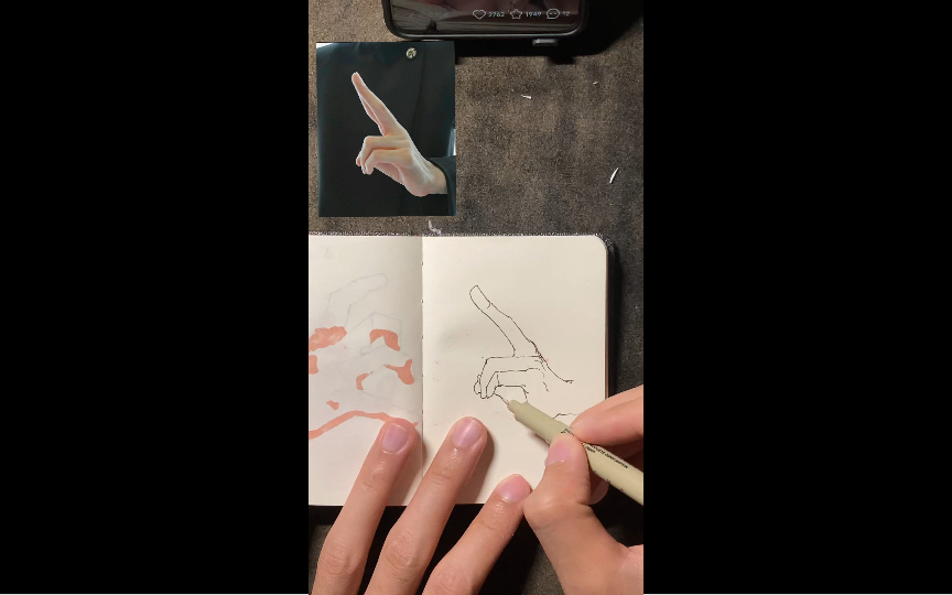 【速写】这次画6双手