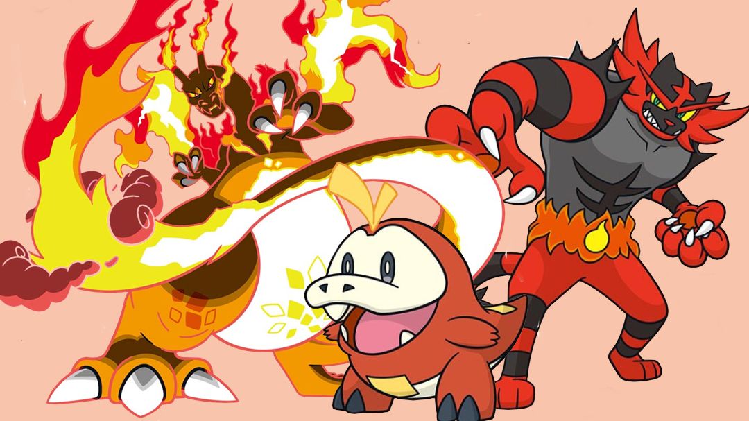 【2024/简中】宝可梦大图鉴1020  全火属性宝可梦新立绘一览【小鱼儿