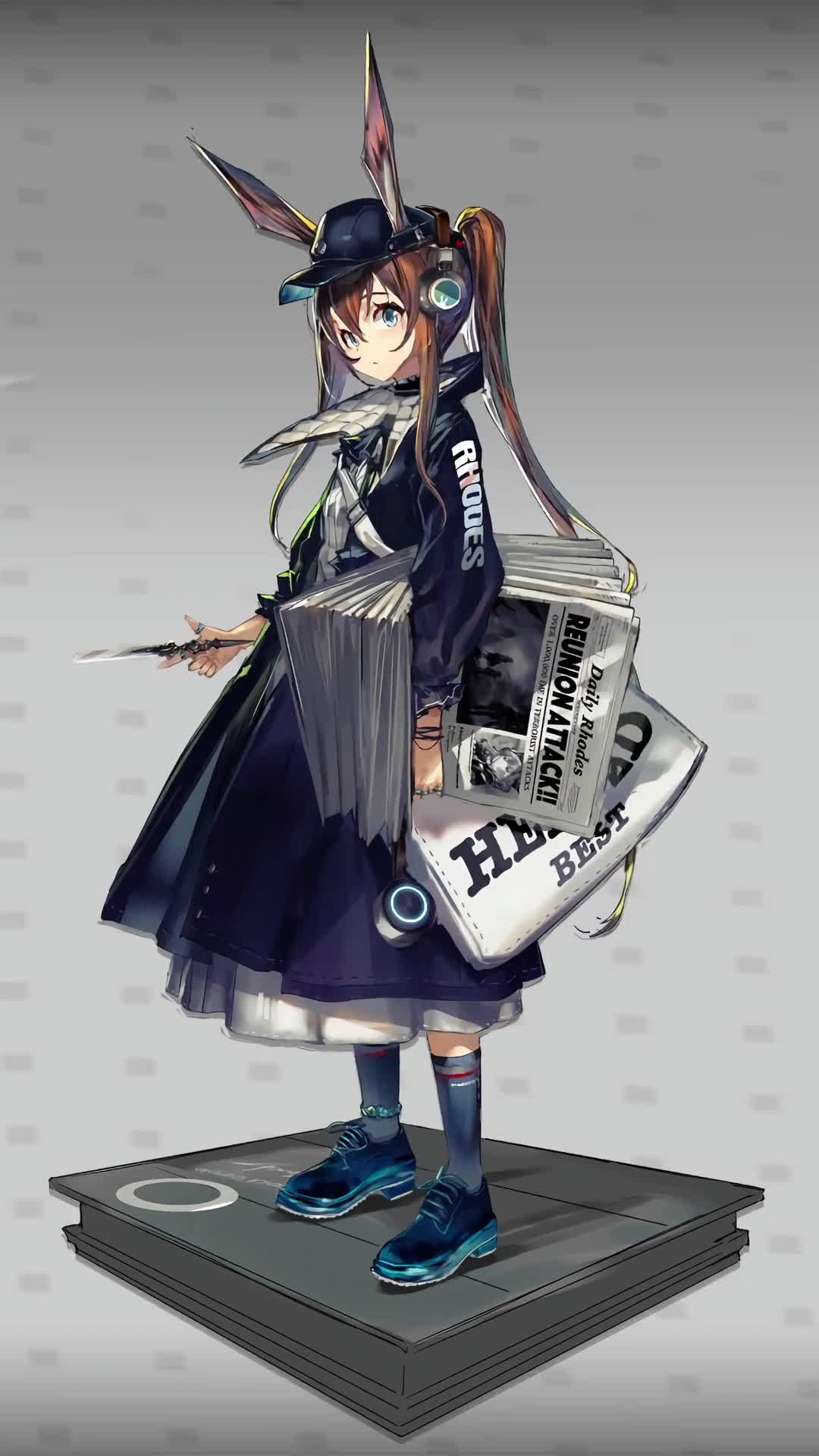 兽耳娘,阿米娅,游戏,可爱,明日方舟