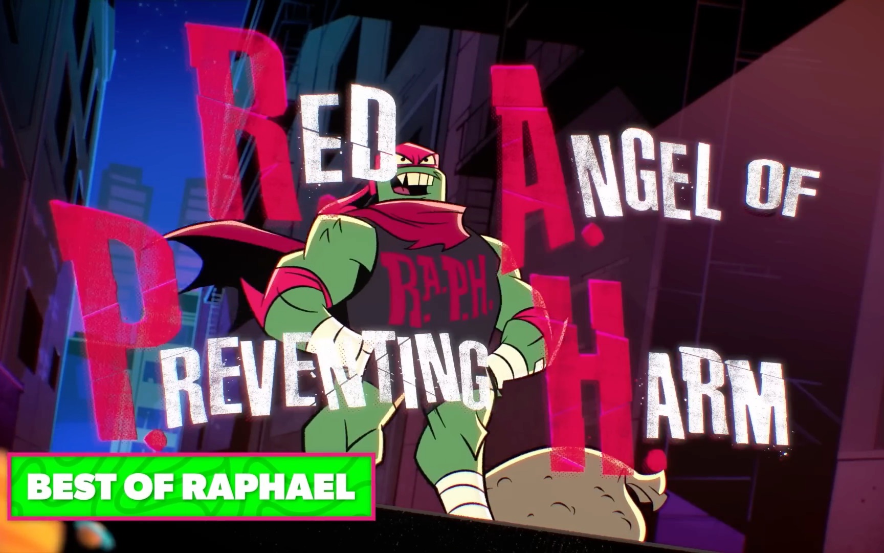 [图]TMNT Raphael’s BEST Moments Ever