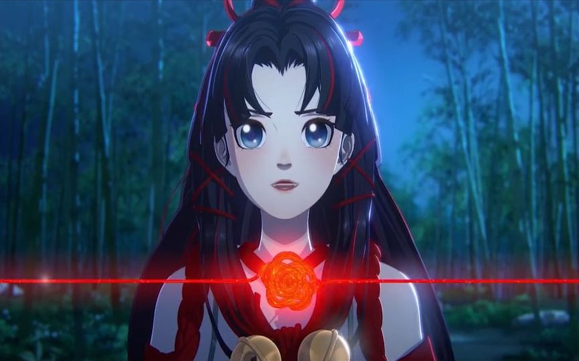 阴阳师cg动画《缘结神》女孩有根姻缘线,可以控制人世间的婚姻!