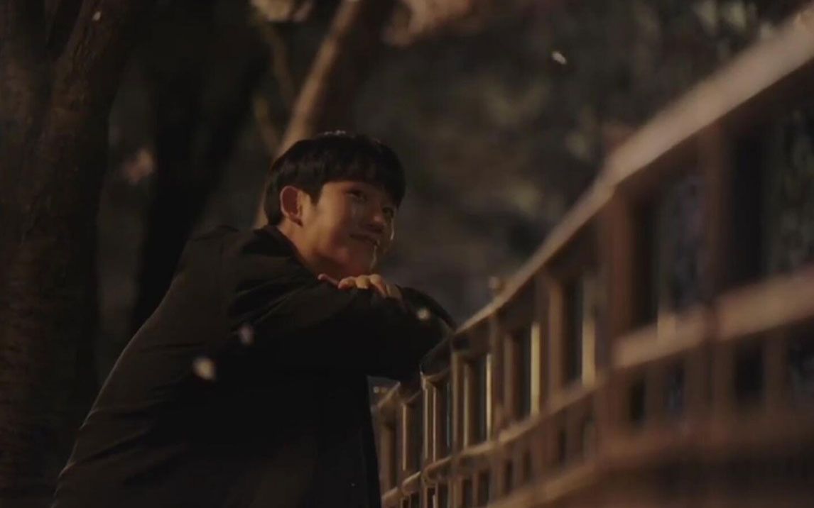 春夜丁海寅丨春樱之夜丨春日夜晚樱花飘