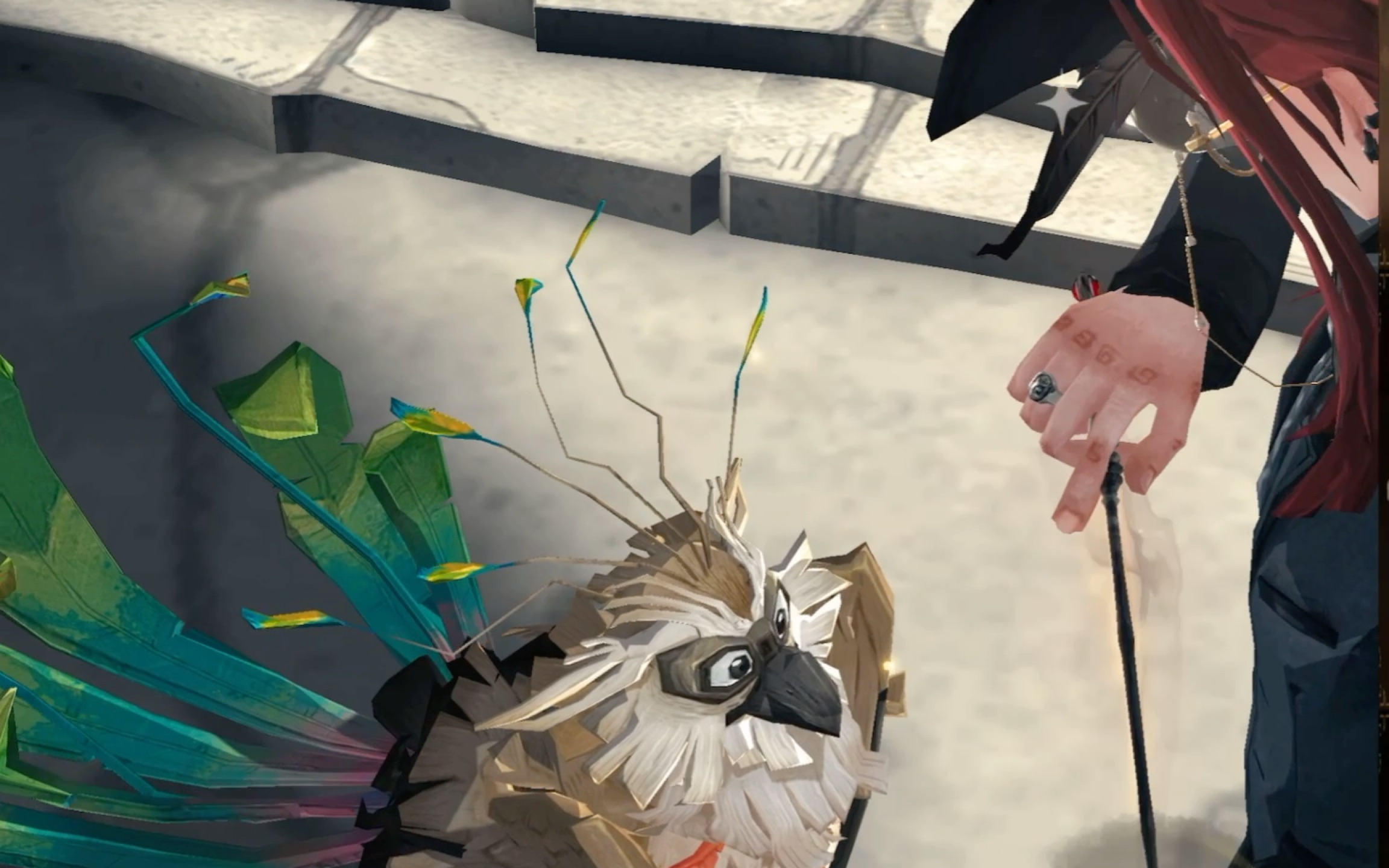 【哈利波特魔法觉醒/神奇动物卜鸟展示】进行一个鸟的遛∠( 31 」