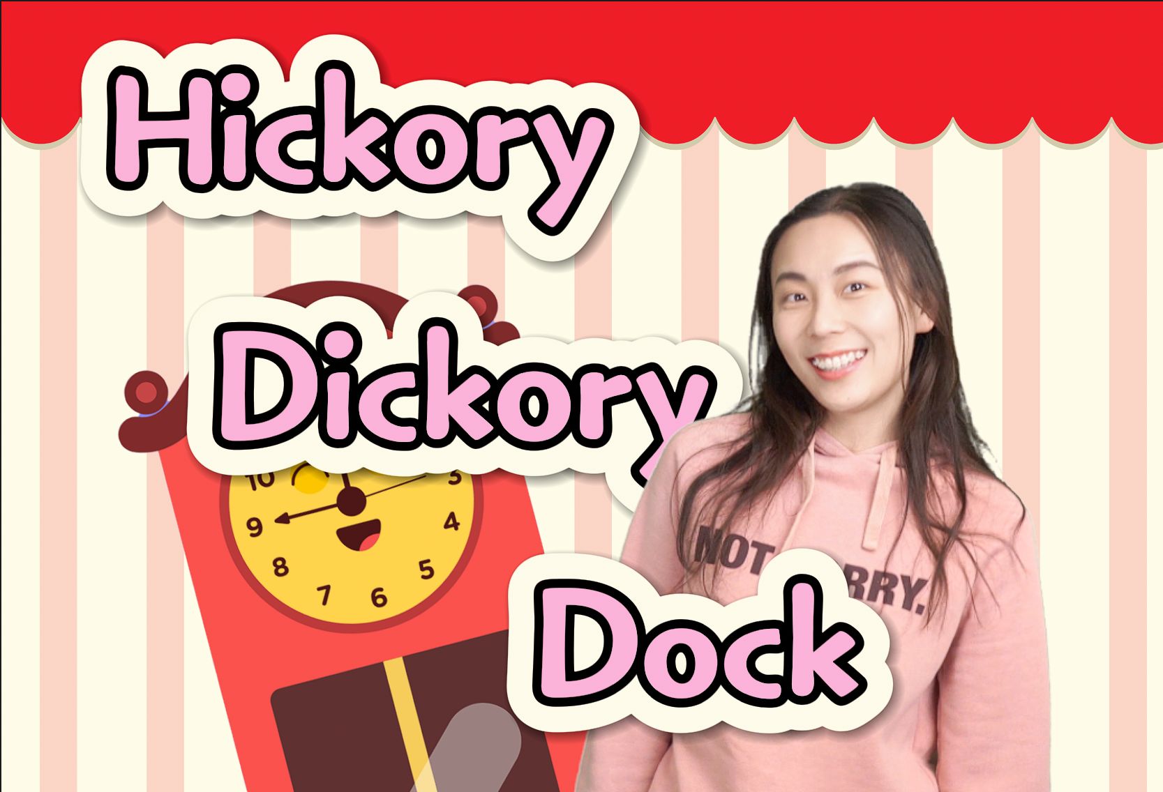 【英语启蒙】sss经典儿歌 hickory dickory dock