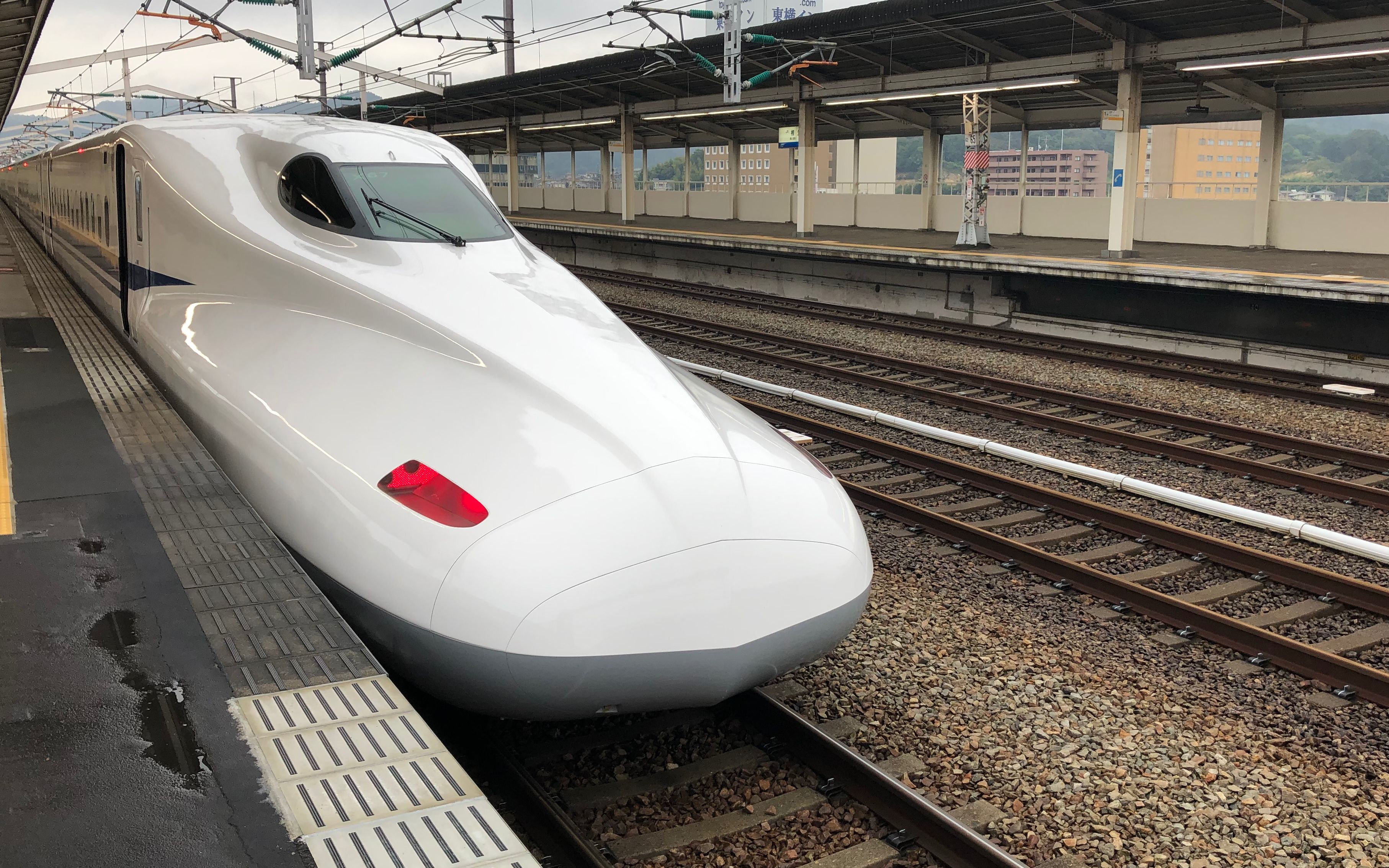 n700a 山阳新干线 300km/h 全速通过