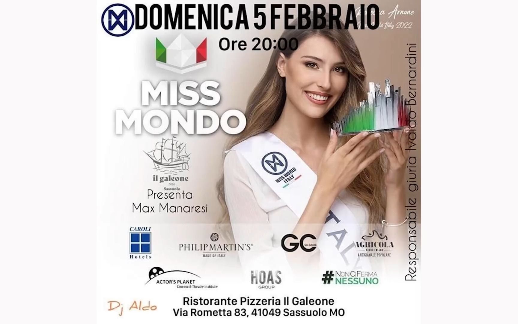 意大利小姐选美大赛分赛区之艾米利亚-罗马涅大区(emilia-romagna)