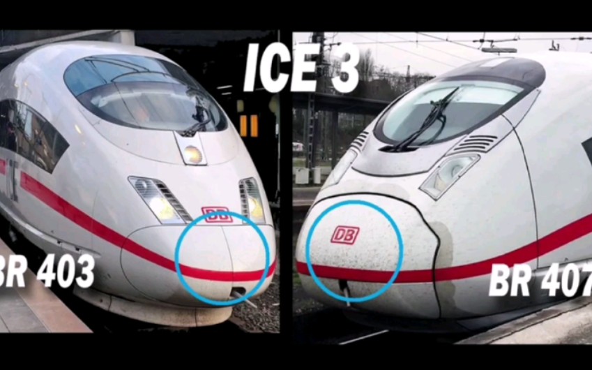 【db德铁61ice3与新ice3真车及模型的比较哟_(:d)∠)_高铁动车组动