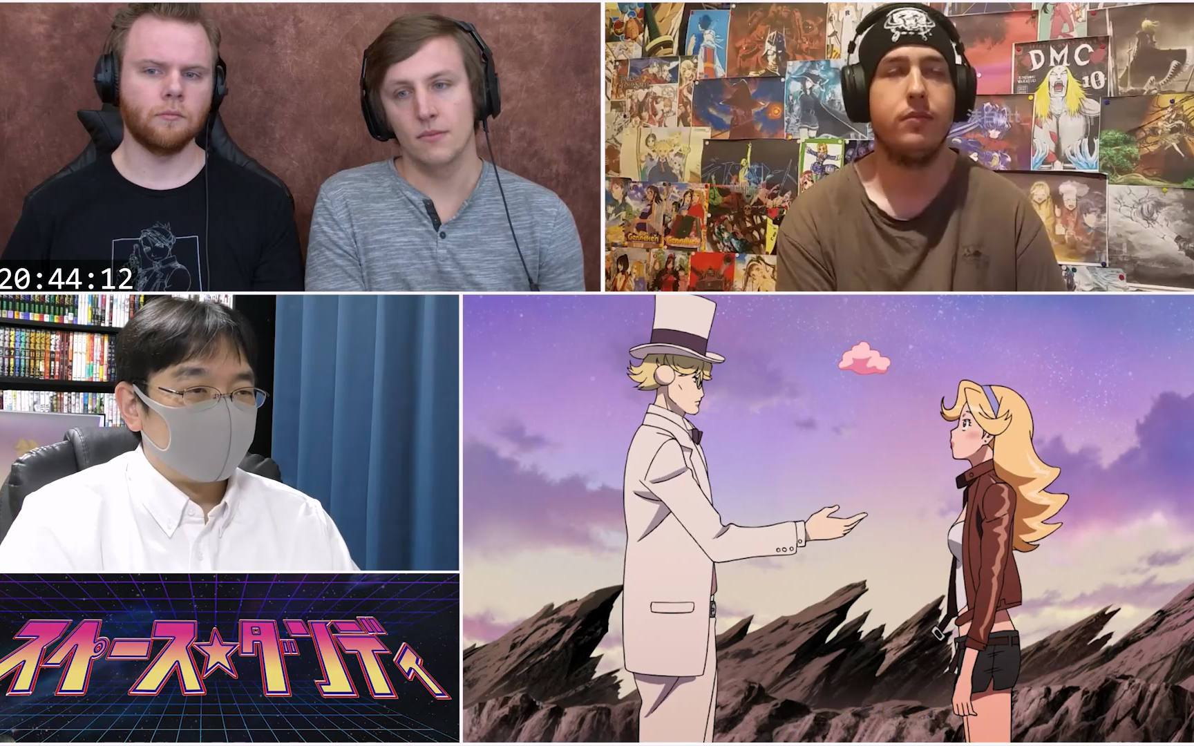 【ep19】老外看太空丹迪 space dandy reaction