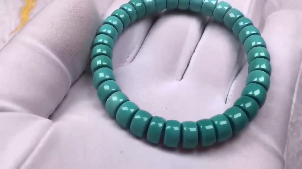 绿松石好物分享,直切手串