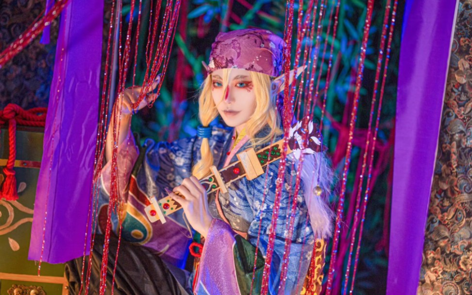 怪化猫 卖药郎cos