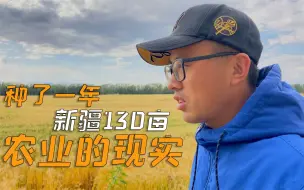 Download Video: 东北小伙在新疆从事农业，种植100多亩，真切感受农业的现实