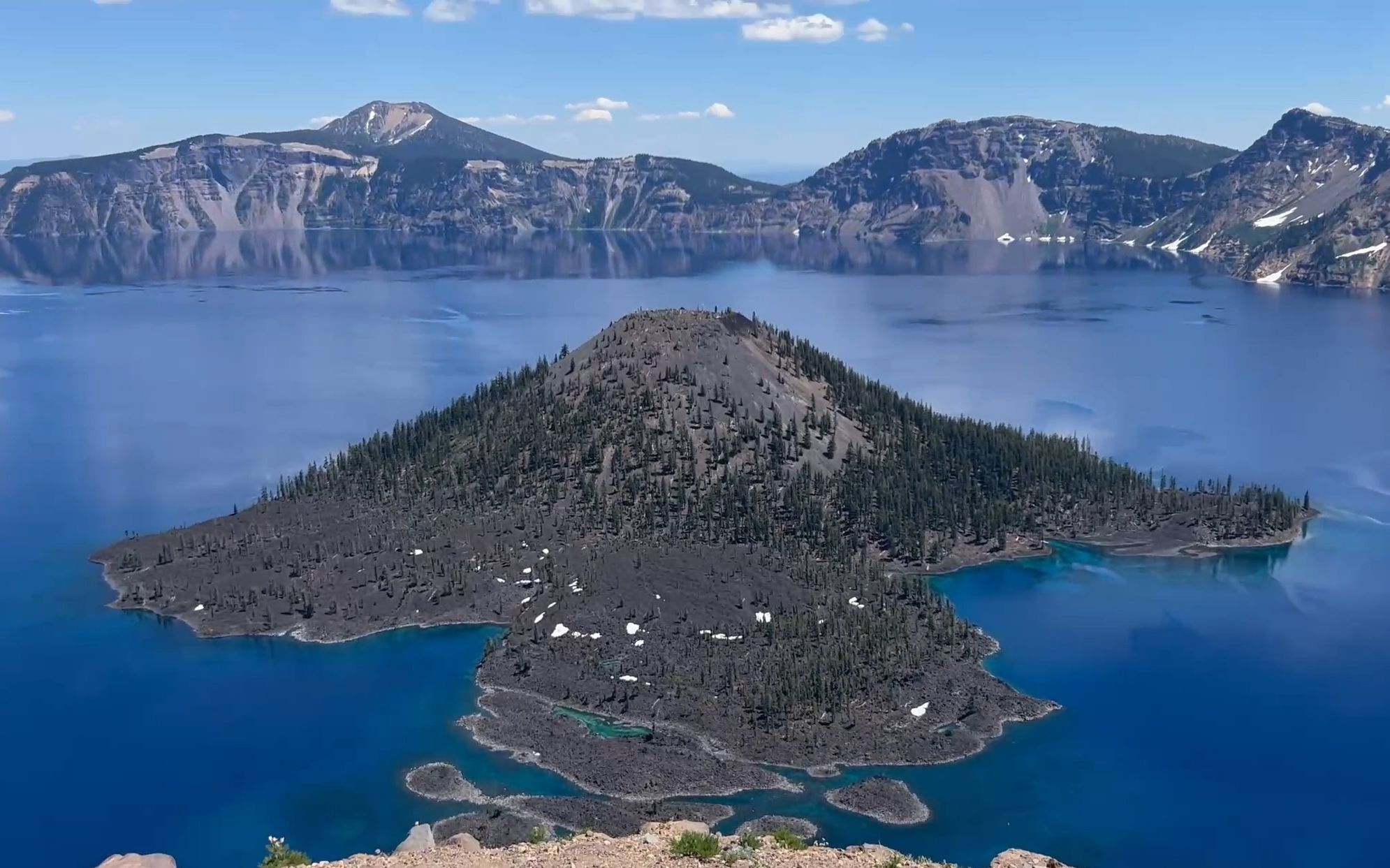 美国火山口湖国家公园图片