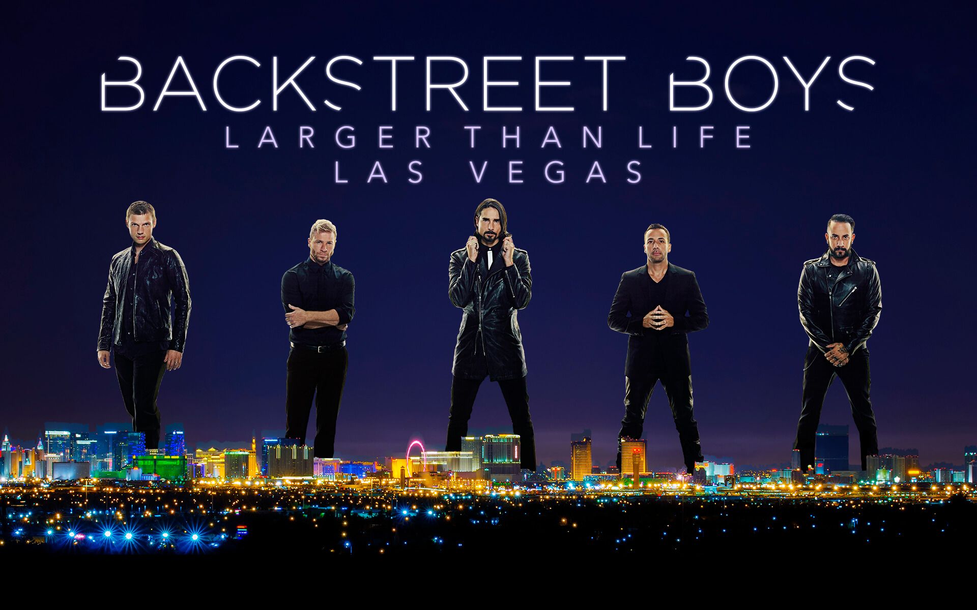 [饭拍,渣音]backstreet boys las vegas hd !