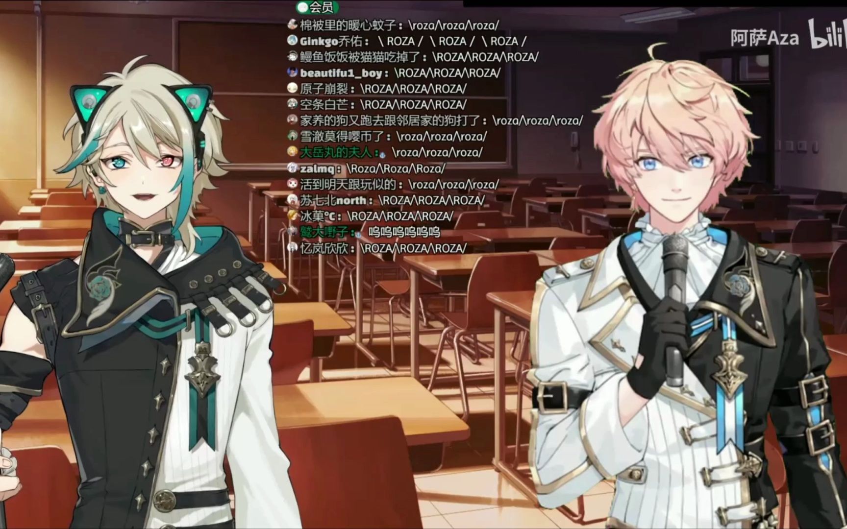 【roza,阿萨,罗伊】金嗓子罗宝 会照护人的嘞