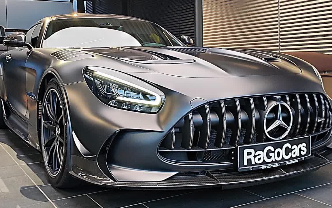 【4k】2022 mercedes-amg gt 黑色系列 - affalterbach 改装 - 声音
