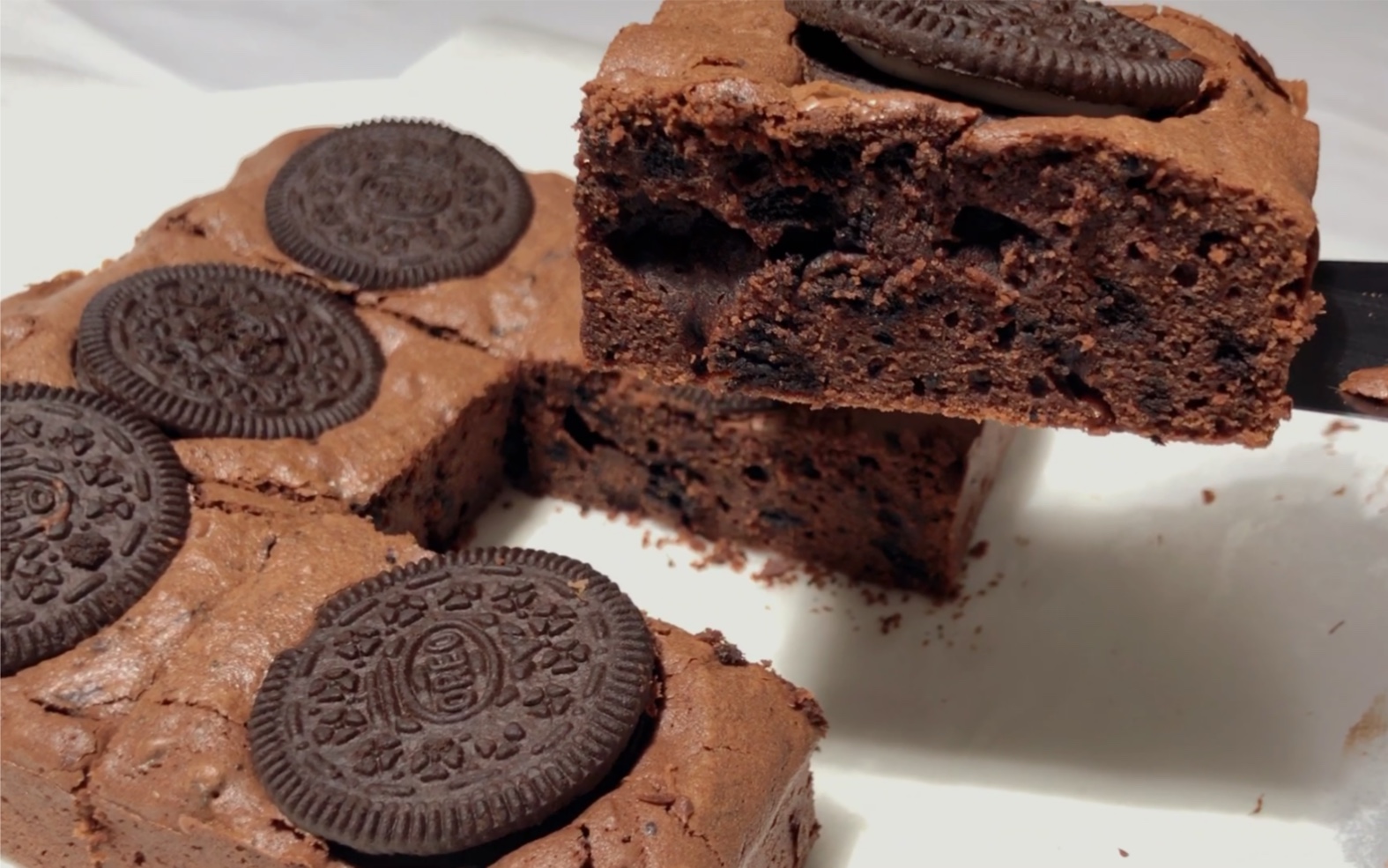 免打发哄小孩必备—奥利奥巧克力布朗尼_哔哩哔哩 (゜-゜)つロ 干杯