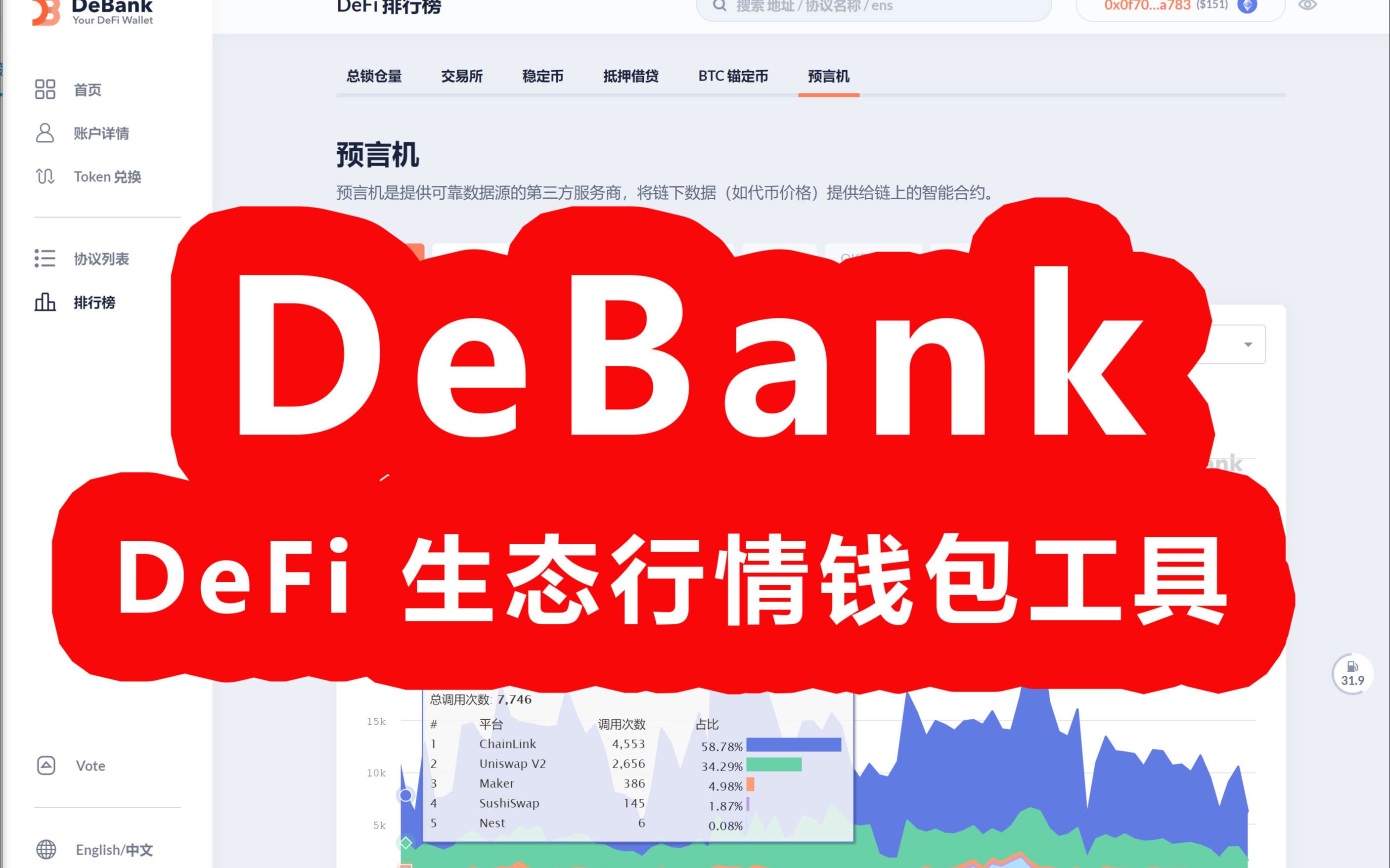 【链都浙理】DeBankDeFi 生态行情钱包工具(第1集)哔哩哔哩bilibili