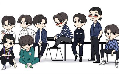 【ninepercent】百分九海报卡通板绘