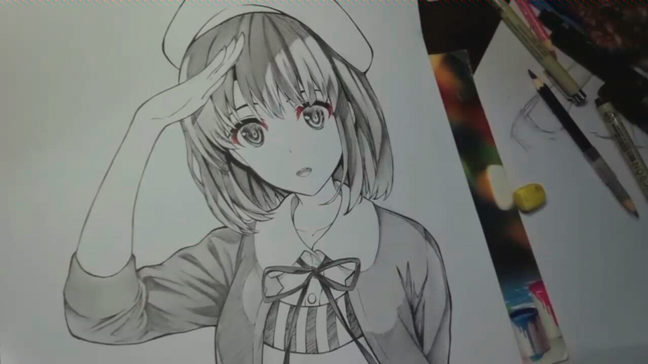 外国大佬画圣人惠