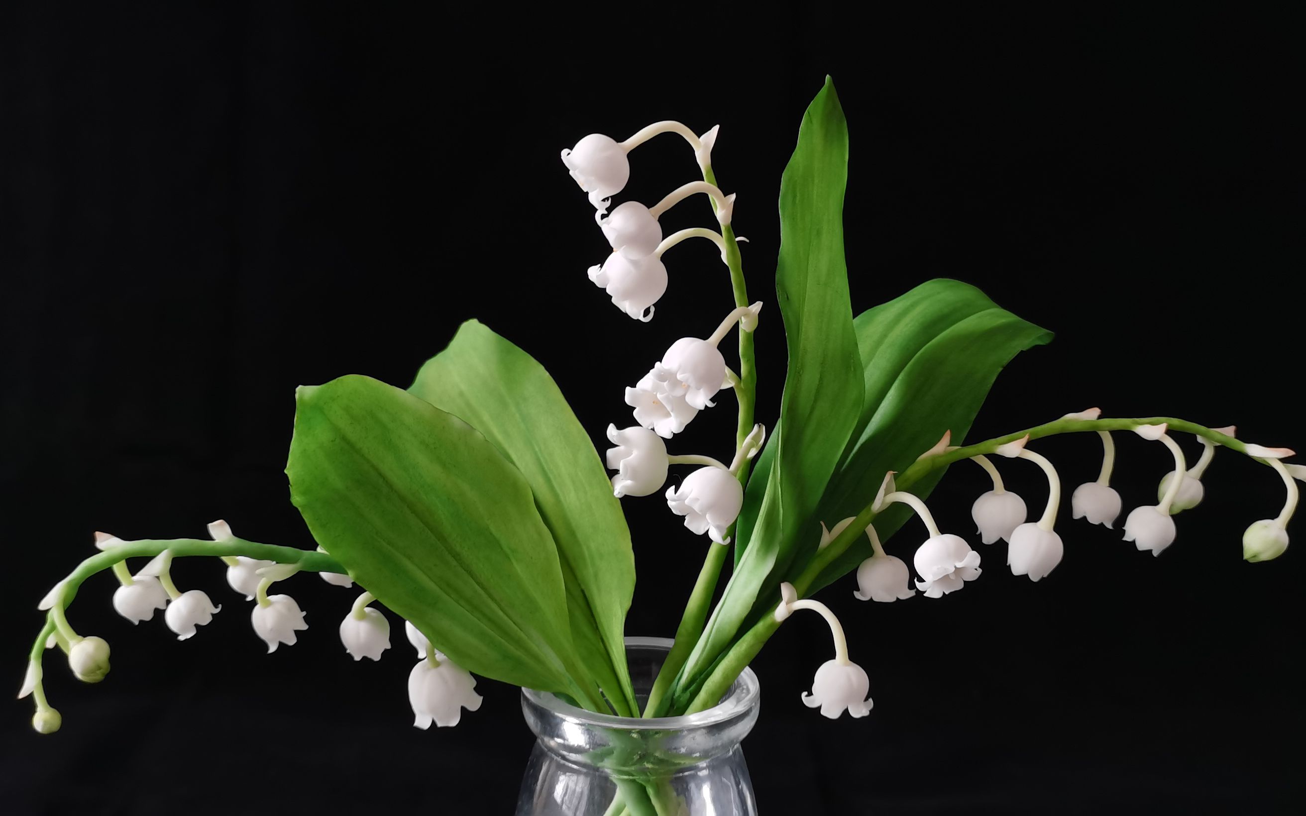 【翻糖花】铃兰 风铃草 君影草 山谷百合 ~幸福