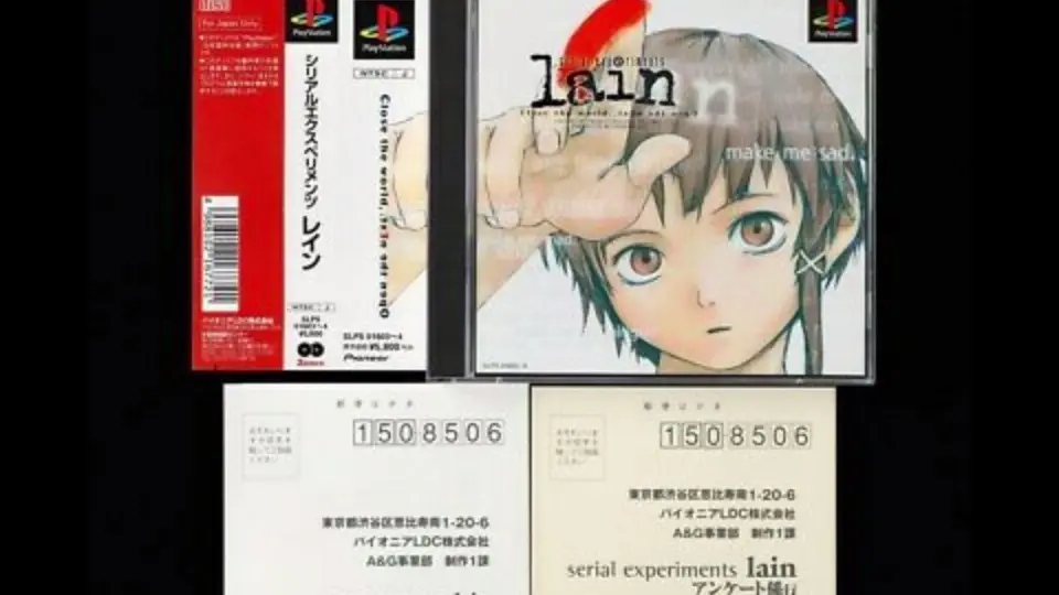 铃音】 Serial Experiments Lain OST - Cyberia Mix [Full Album]_哔哩