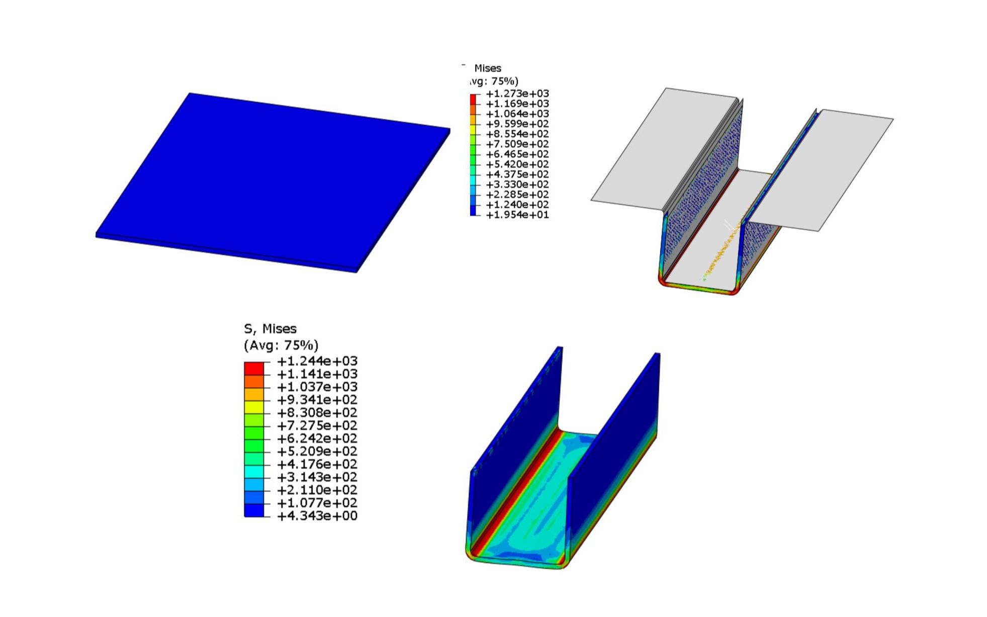 abaqus钢板冲压成型哔哩哔哩bilibili