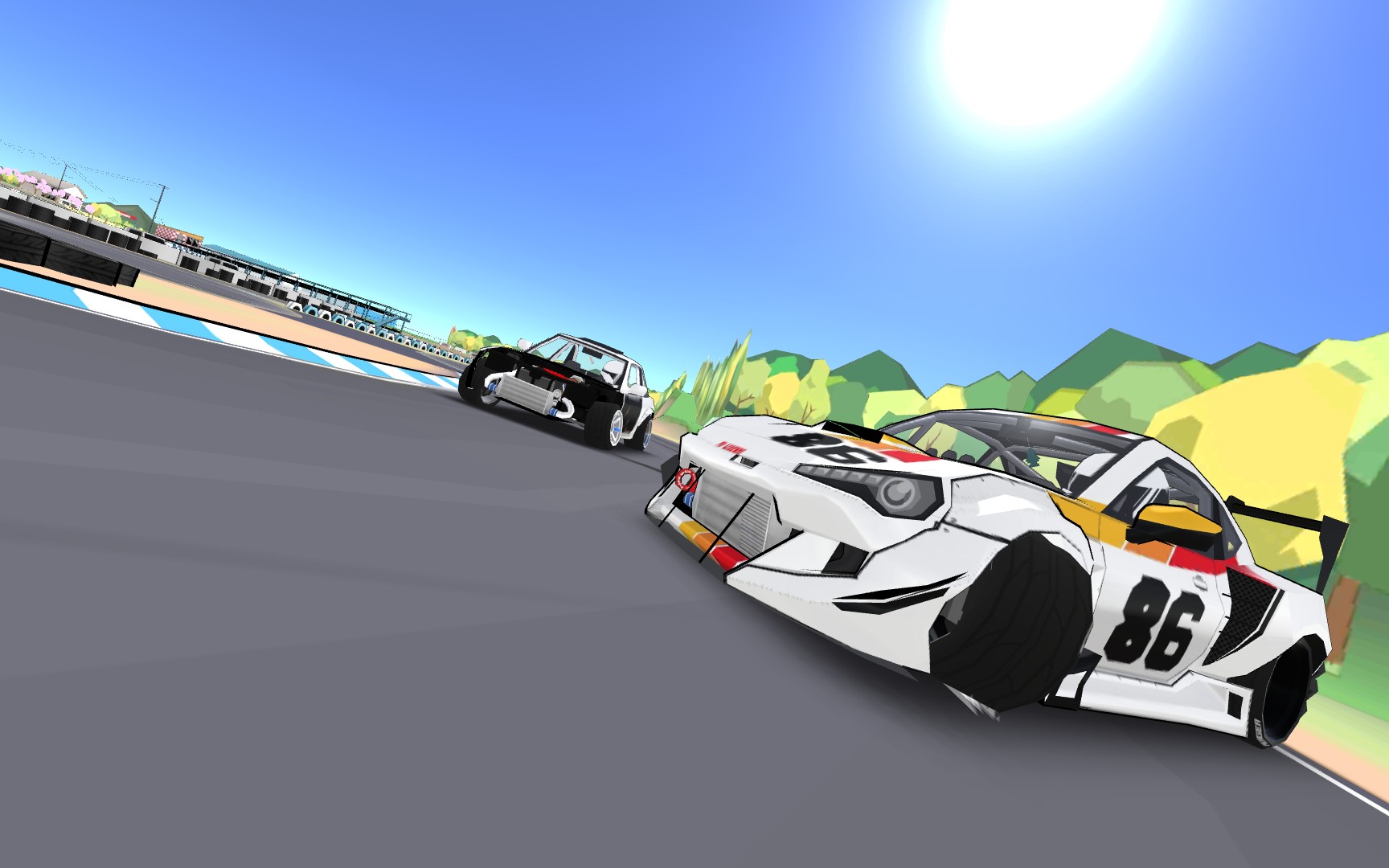 fr传奇(fr legends)5星过 touge attack---gunsai short