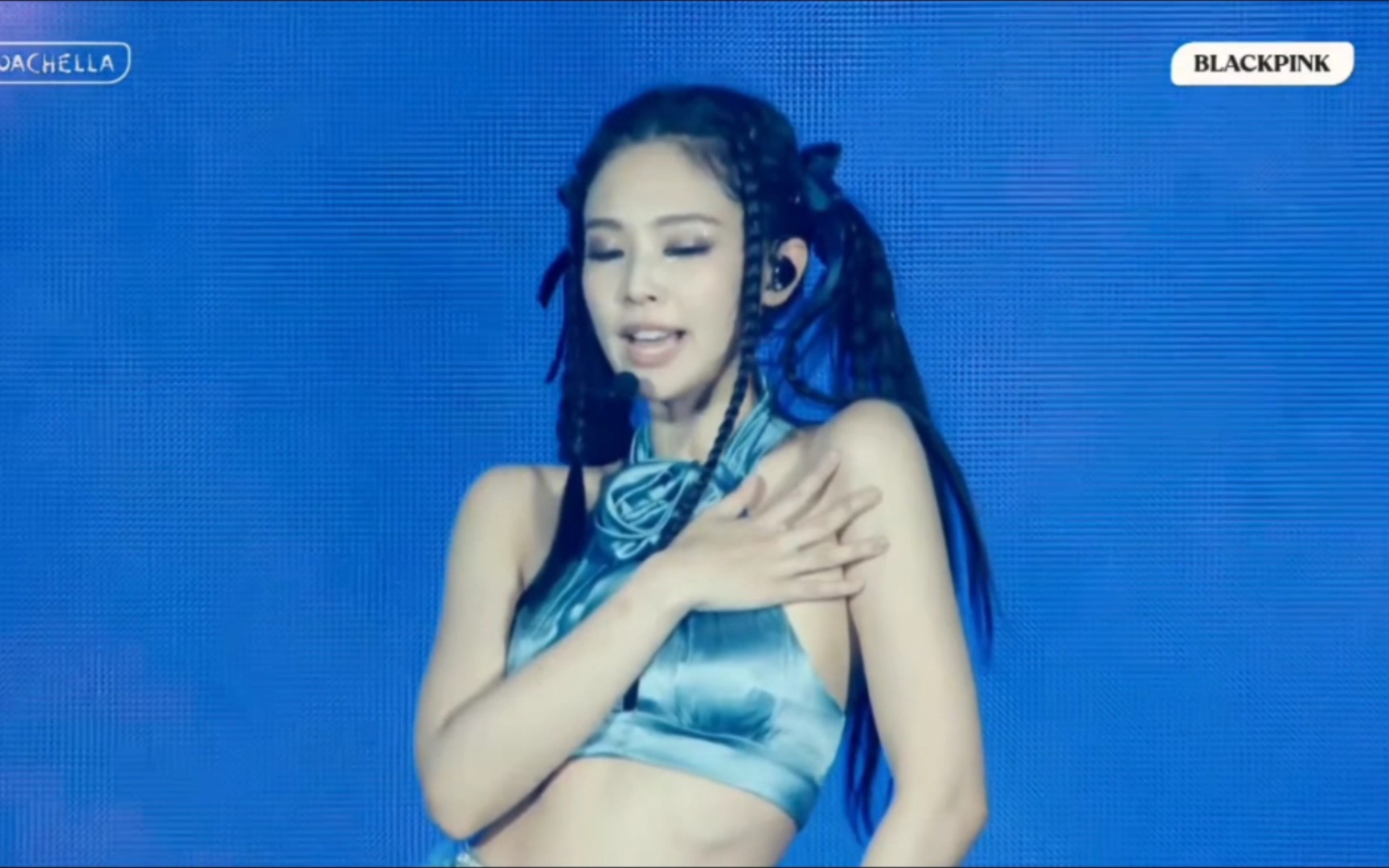 jennie 科切拉solo舞台完整版 魅惑人心的妮妮!