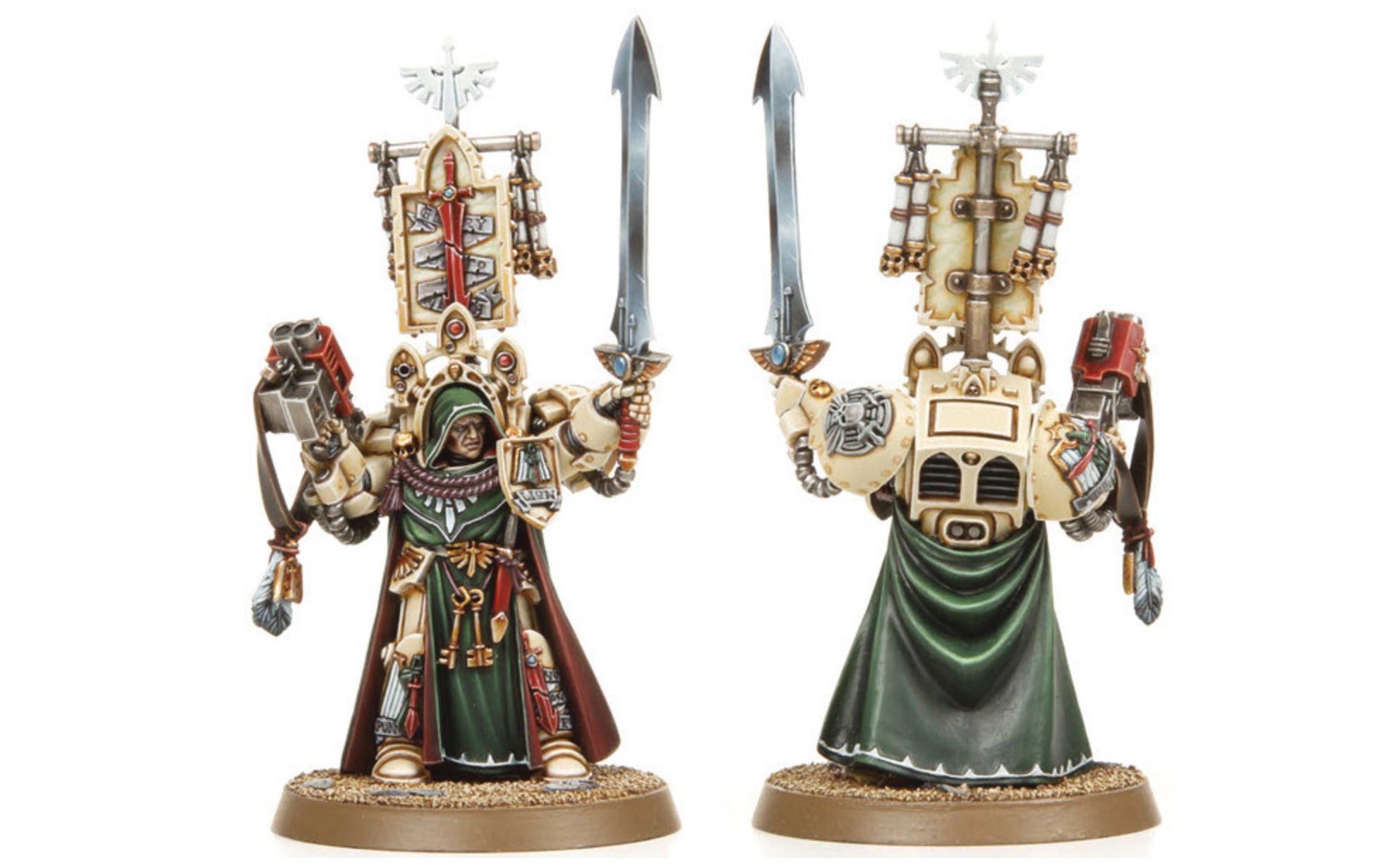 【战锤开箱】40k 黑暗天使贝利亚导师 warhammer belial