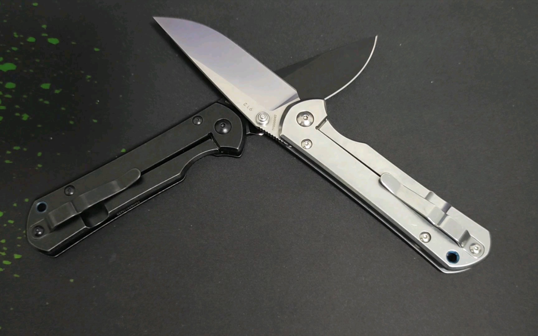 双持快乐捏:三刃木912,913黑白叉叉叉!