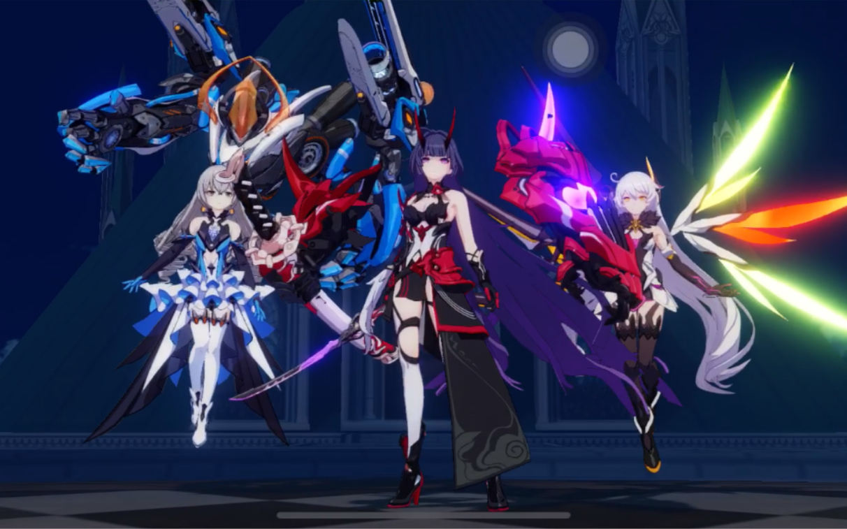 御三家 终是全员律者!