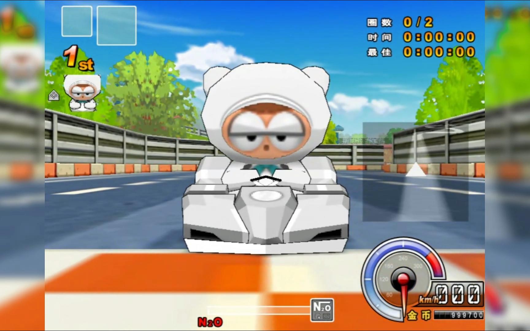 经典【跑跑卡丁车】l3 城镇高速公路 2分01秒81 雷霆r4