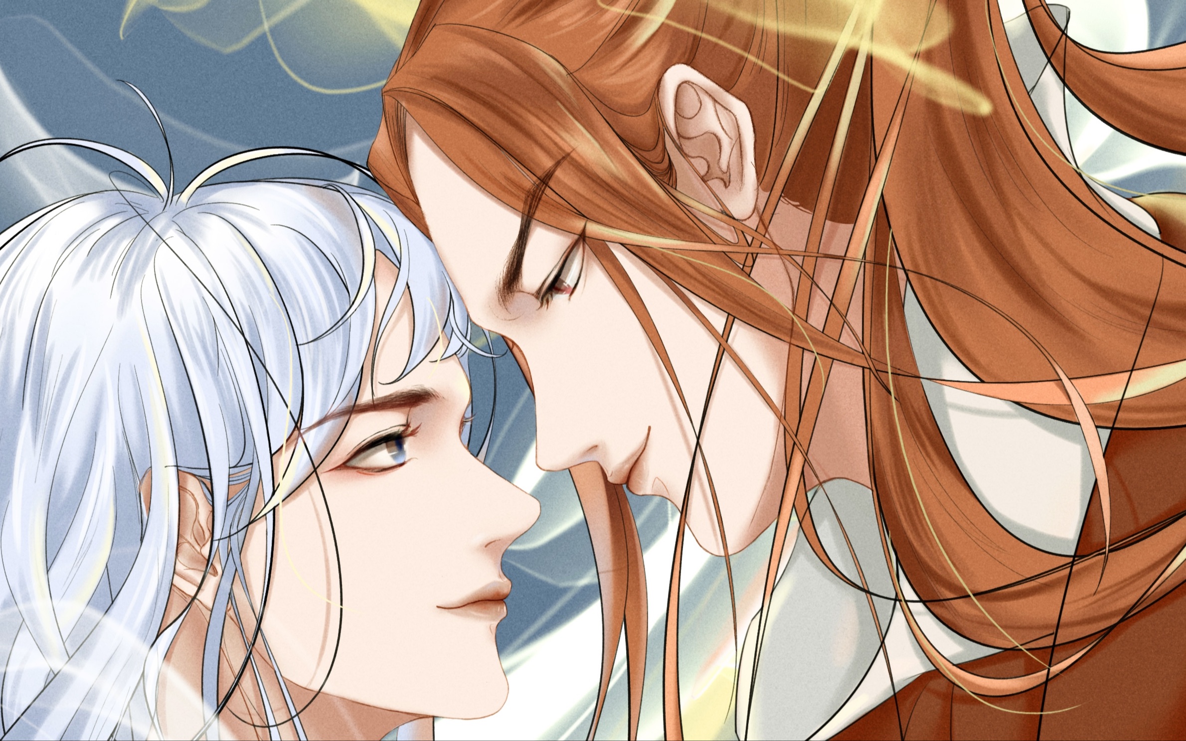 【信白】上色过程