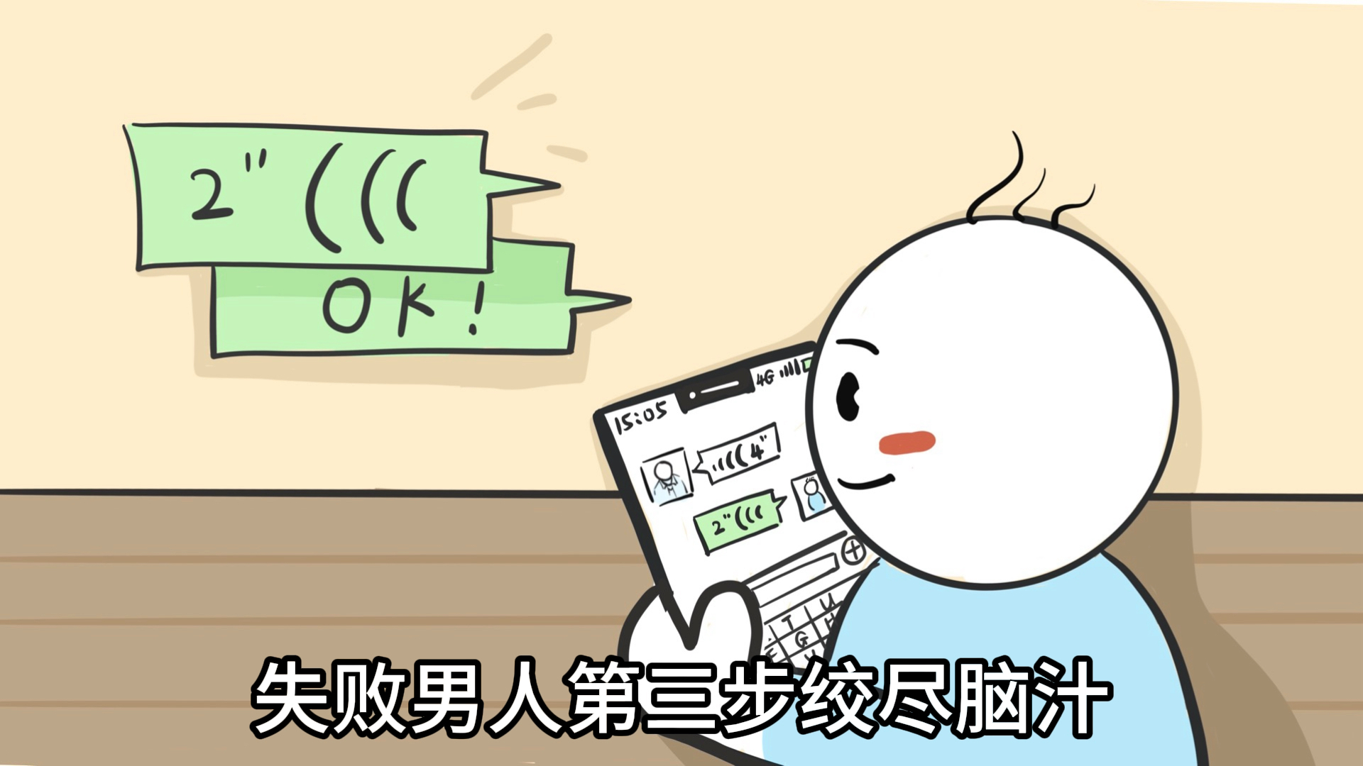 失败男人五步你中了几步呢