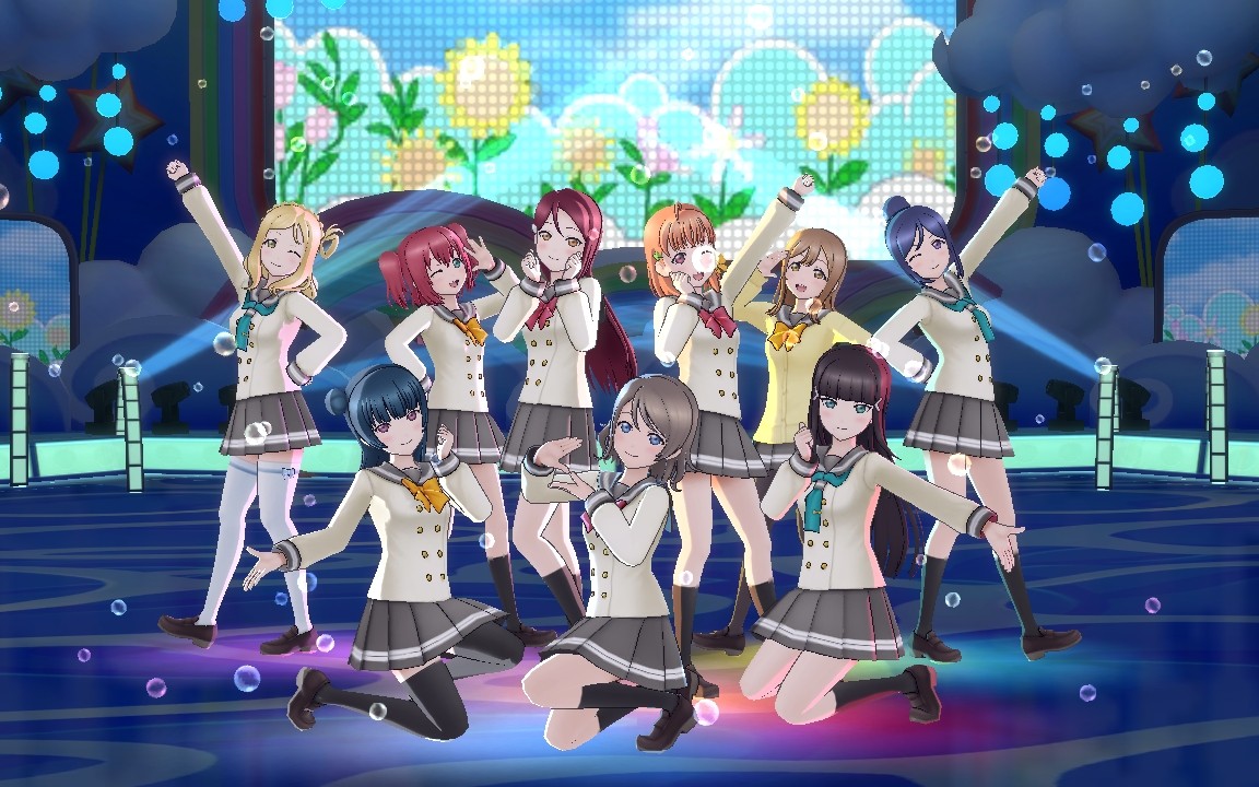 【llsifas】水团歌曲3dlive合集(特别舞台)