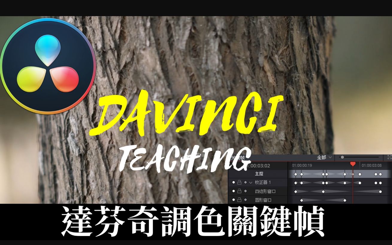 【James】如何在调色添加关键帧/Davinci15 keyframes [james教学]哔哩哔哩bilibili