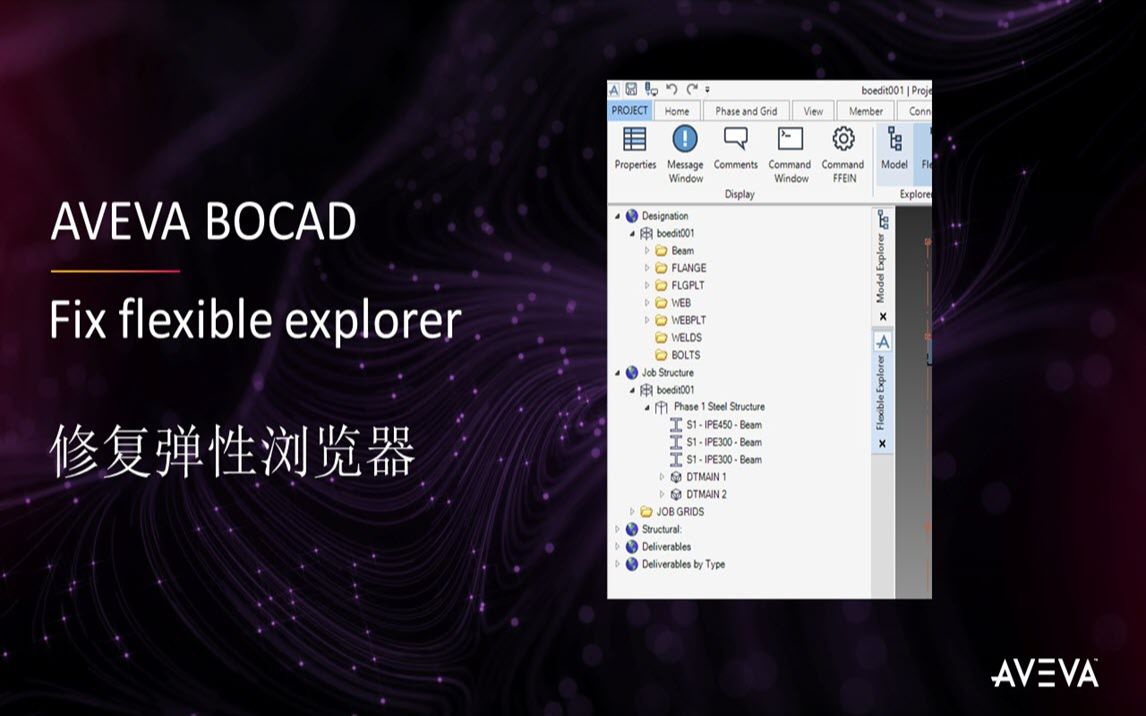AVEVA E3D结构设计 (AVEVA Bocad) 常见问题061修复弹性浏览器哔哩哔哩bilibili