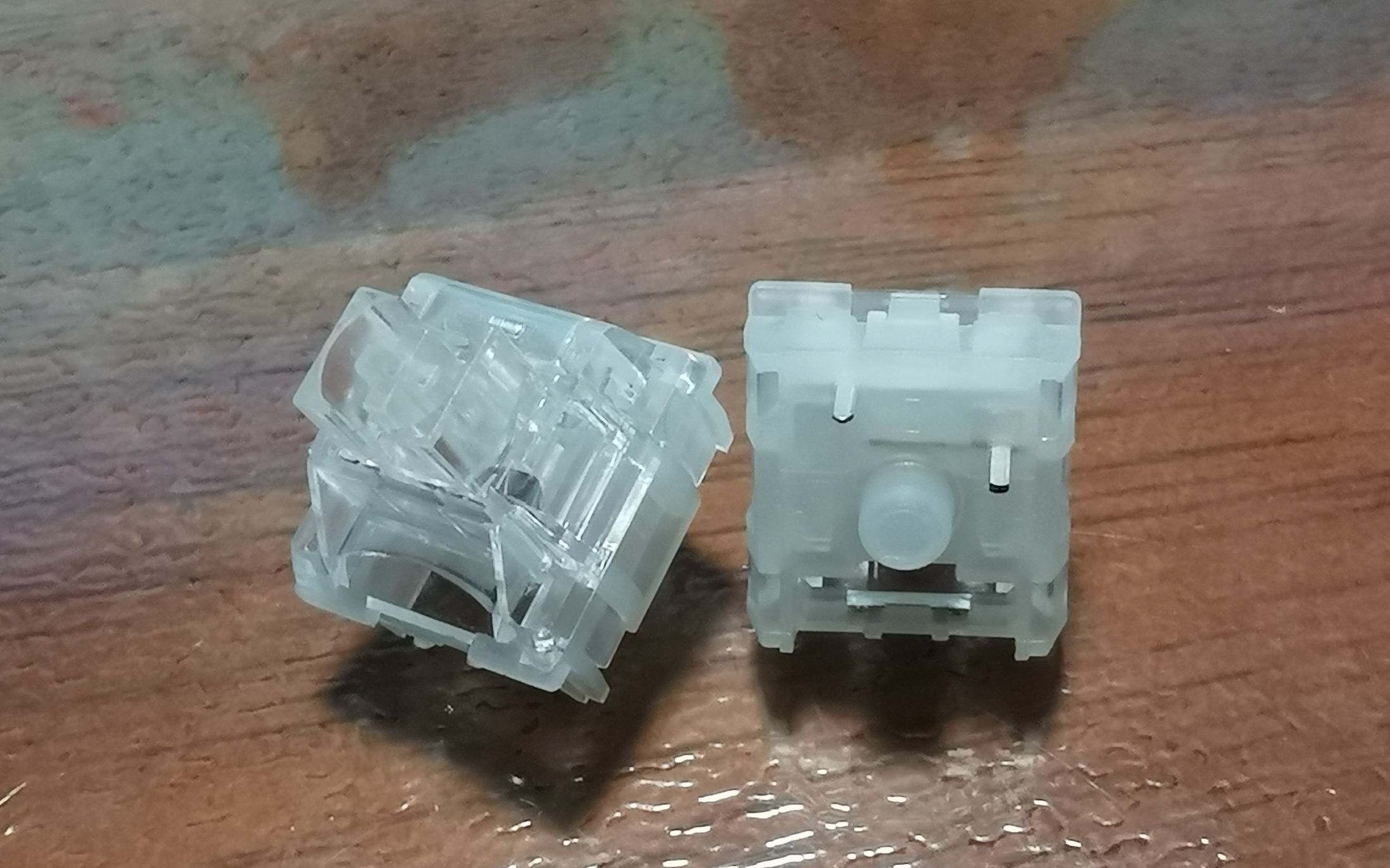 冰银轴个人简单非专业测评,以及对比快银